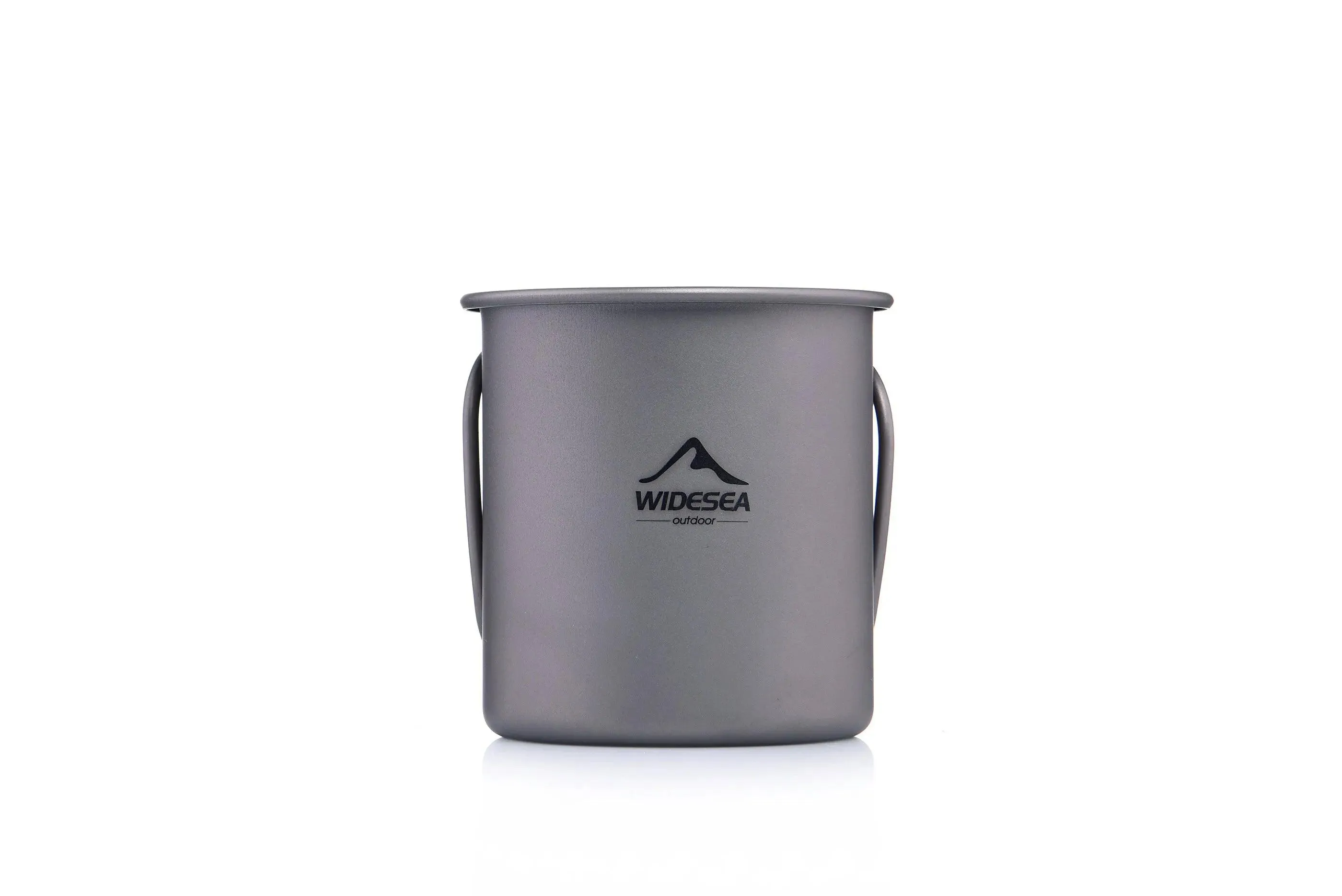 🏕️ Widesea Camping Mug | Titanium Cup for Outdoor Cooking & Travel | Picnic, Hiking, and Tourist Tableware 🍃