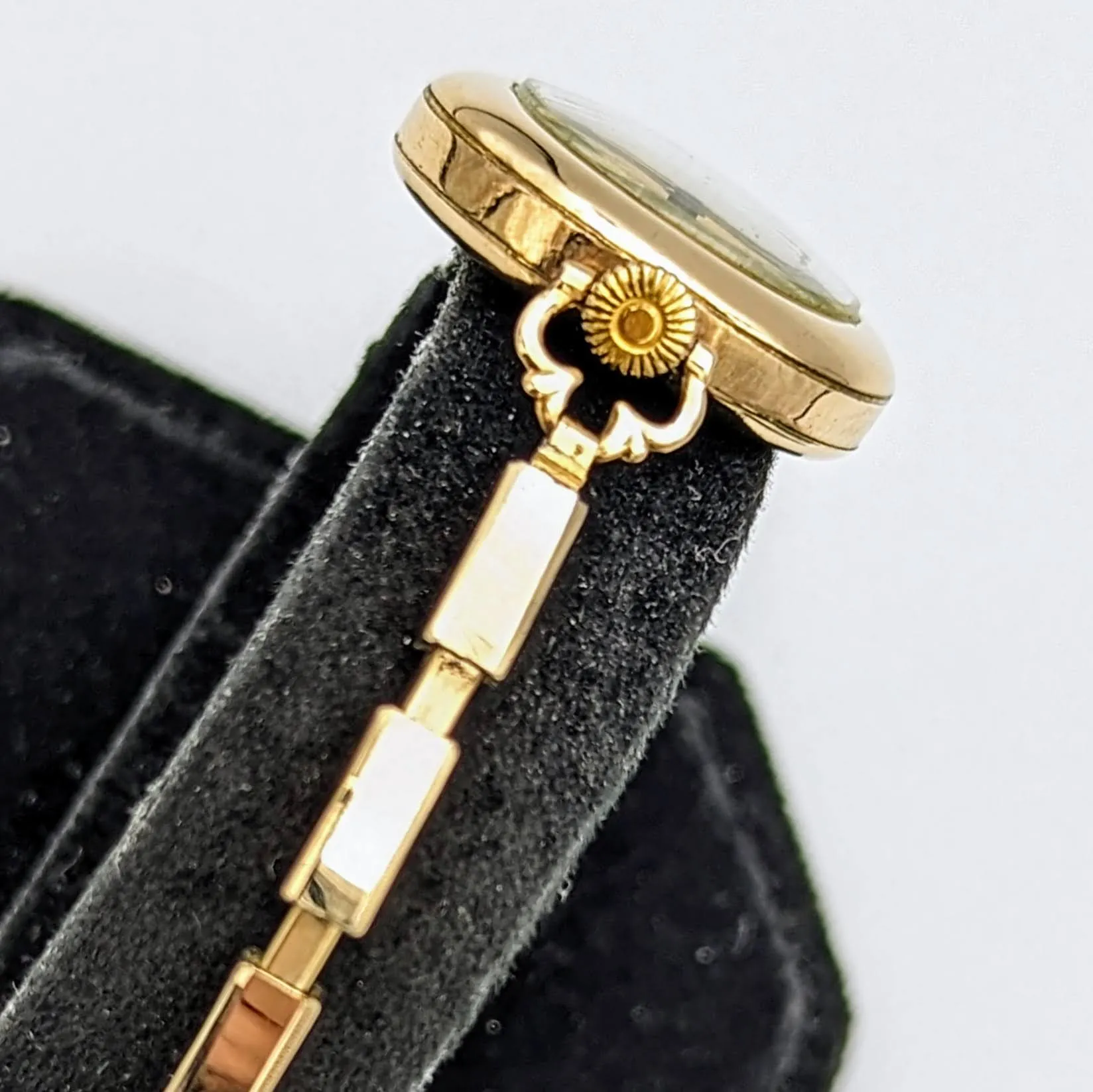 1890s PRIDE Transitional Wristwatch Swiss Movement 15 Jewels 2 Adjustments 12K GF