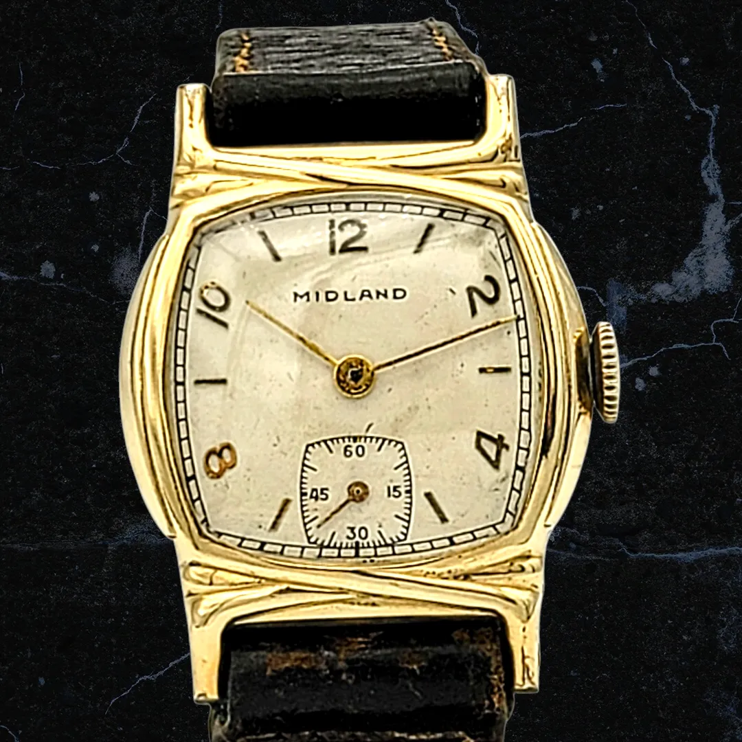 1940's Midland (Delma/Certina) Watch with STRIKING case
