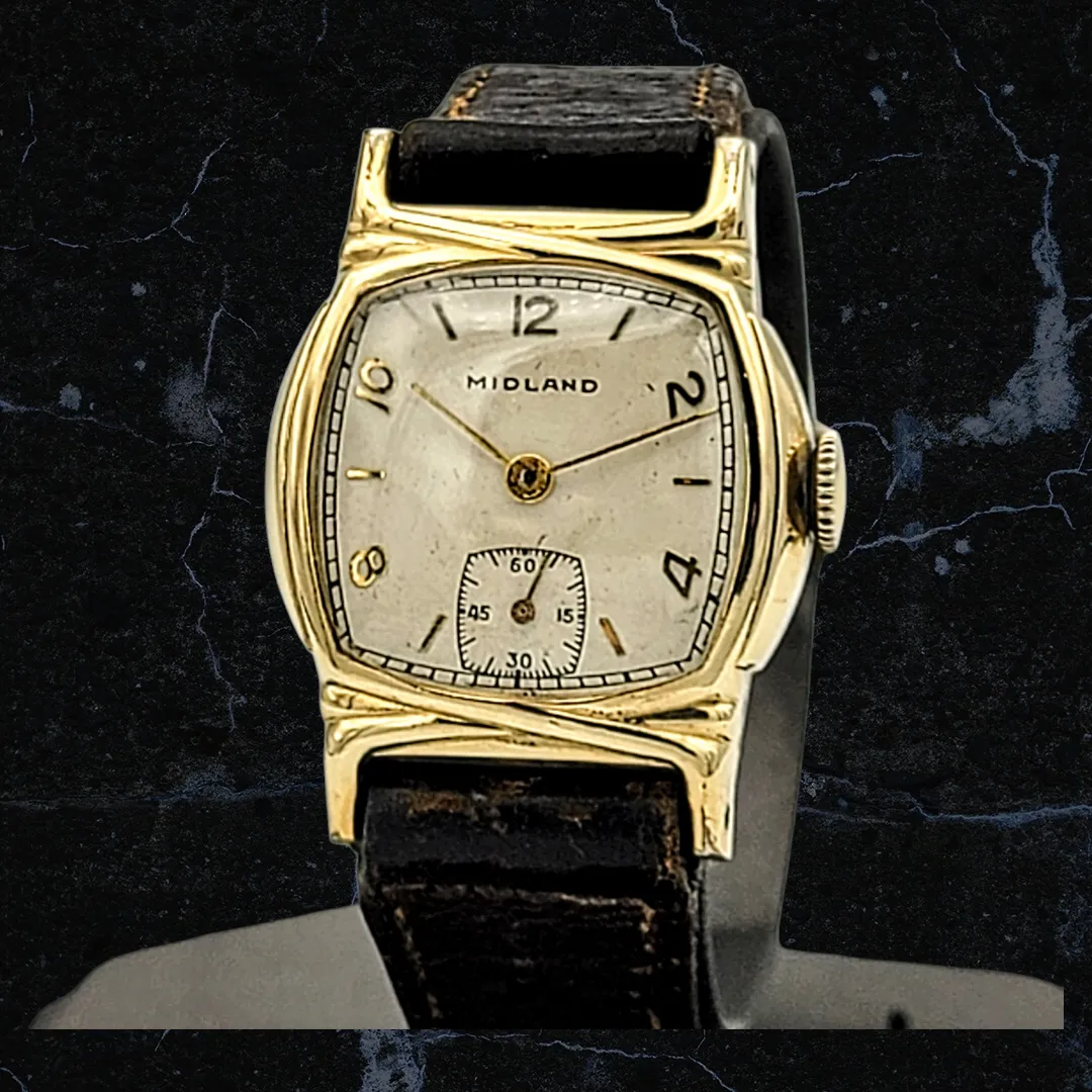 1940's Midland (Delma/Certina) Watch with STRIKING case