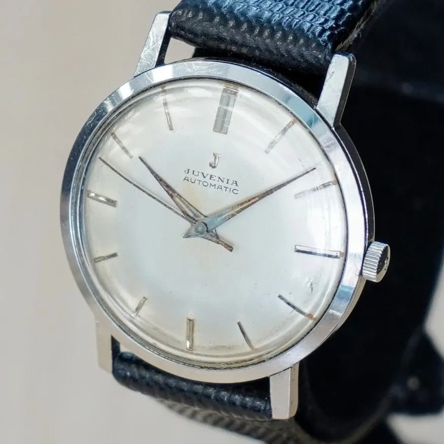 1950's JUVENIA Automatic Watch Waterproof Swiss Made Vintage Wristwatch