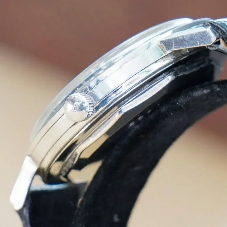 1950's JUVENIA Automatic Watch Waterproof Swiss Made Vintage Wristwatch
