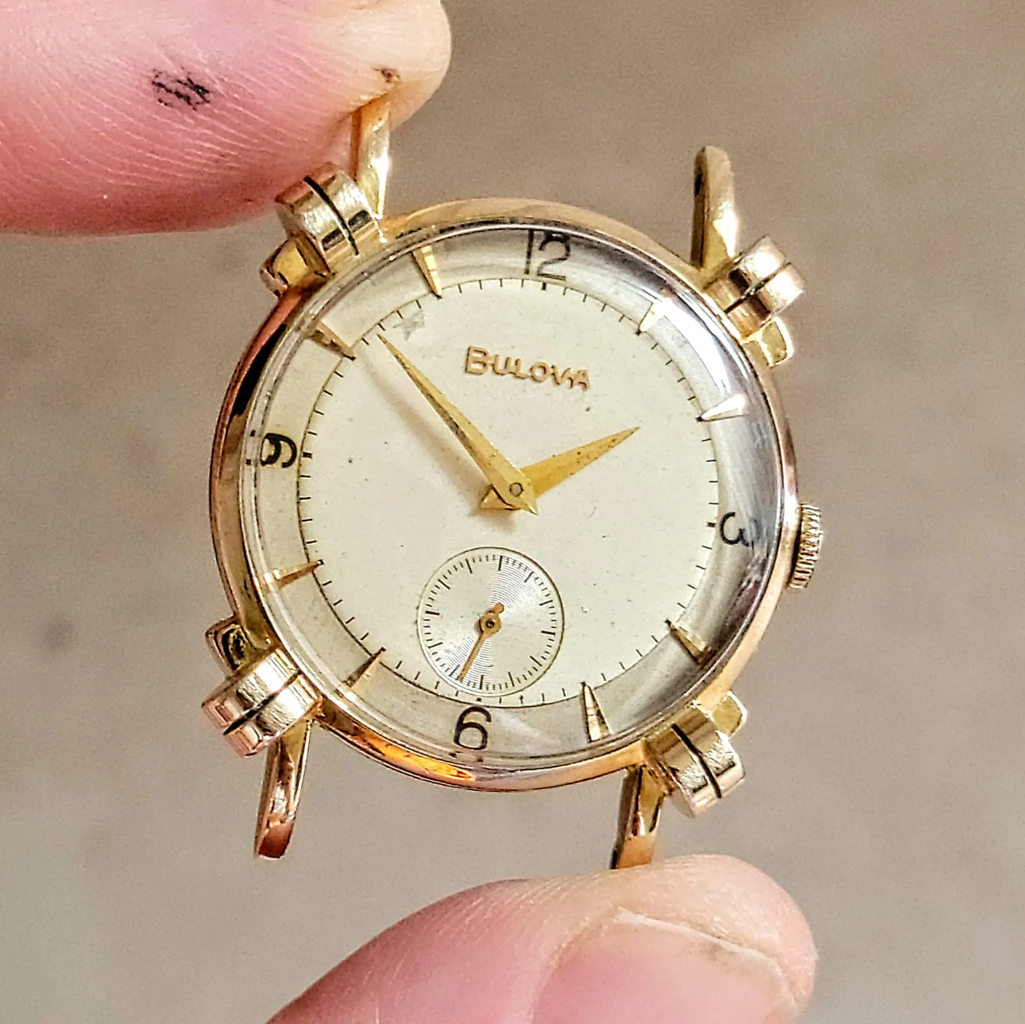 1954 BULOVA ASHFORD Watch Cal. 10BT Swiss Made In BOX!