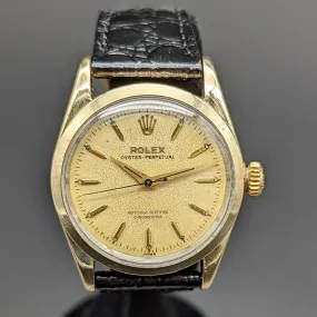 1957 ROLEX Oyster Perpetual Chronometer Automatic Wristwatch Ref. 6634 Vintage Watch