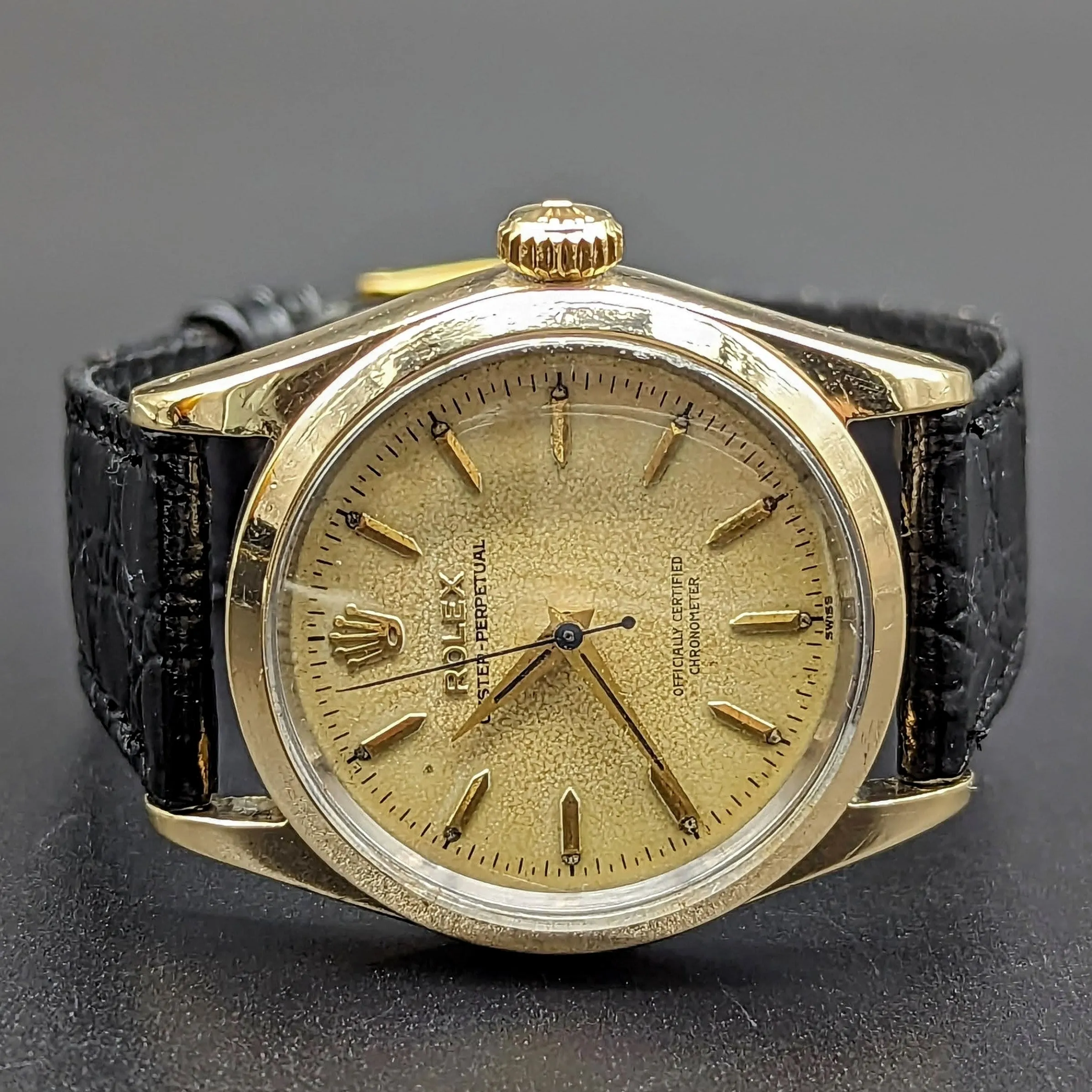 1957 ROLEX Oyster Perpetual Chronometer Automatic Wristwatch Ref. 6634 Vintage Watch