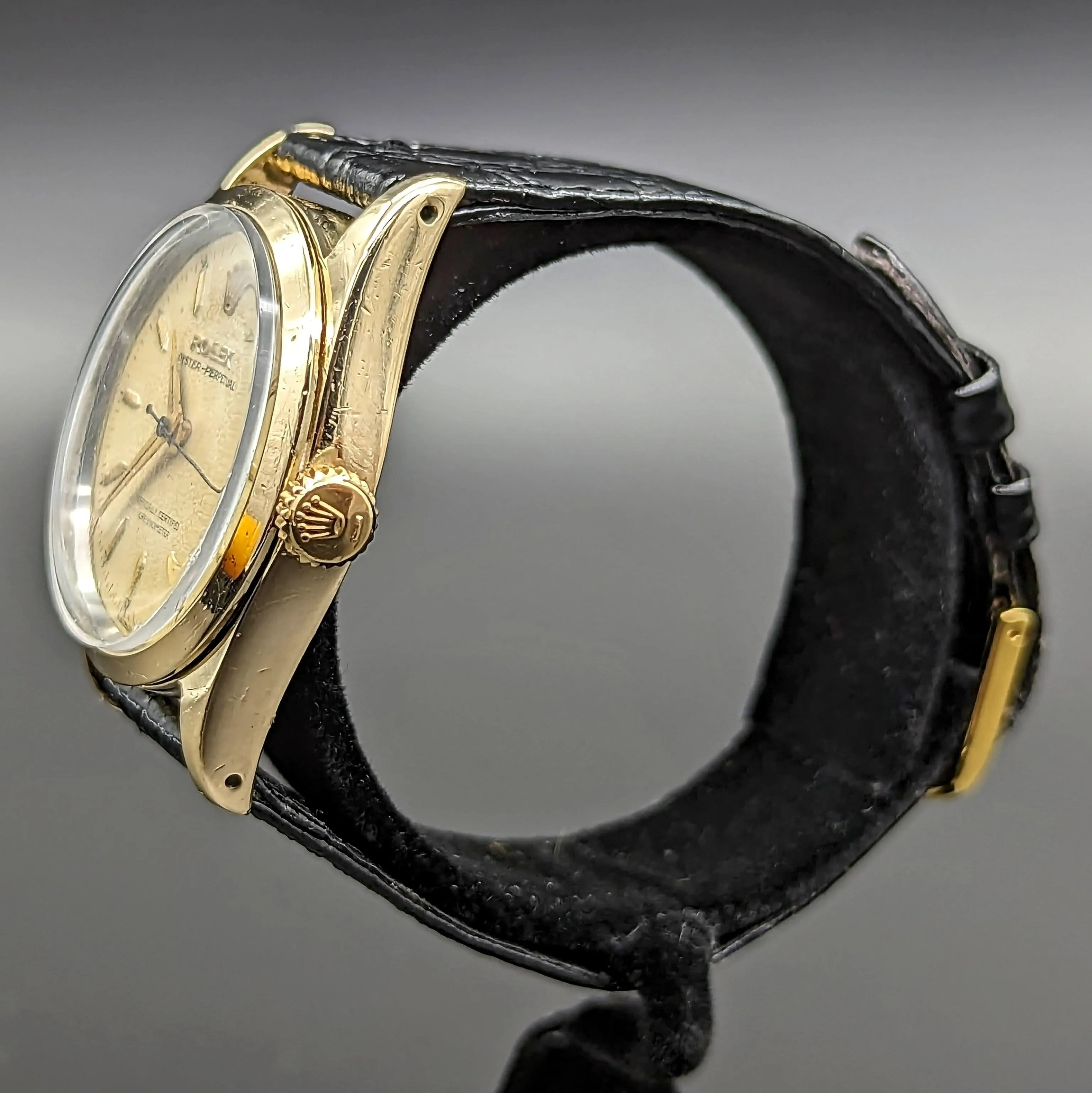 1957 ROLEX Oyster Perpetual Chronometer Automatic Wristwatch Ref. 6634 Vintage Watch