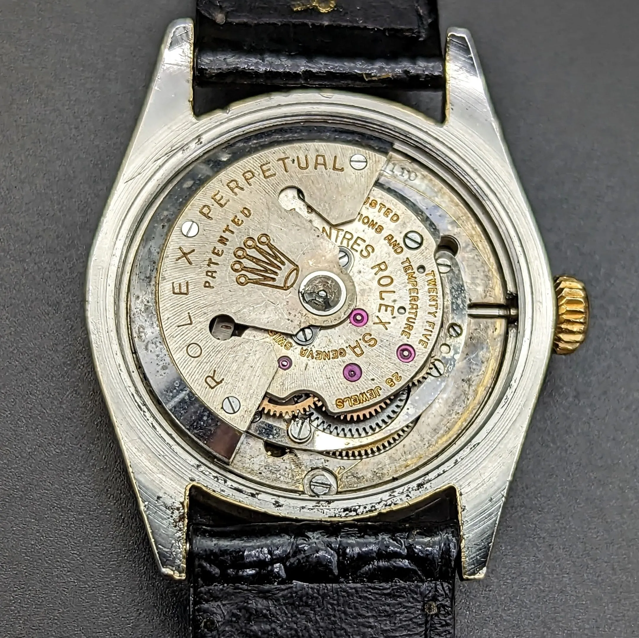 1957 ROLEX Oyster Perpetual Chronometer Automatic Wristwatch Ref. 6634 Vintage Watch