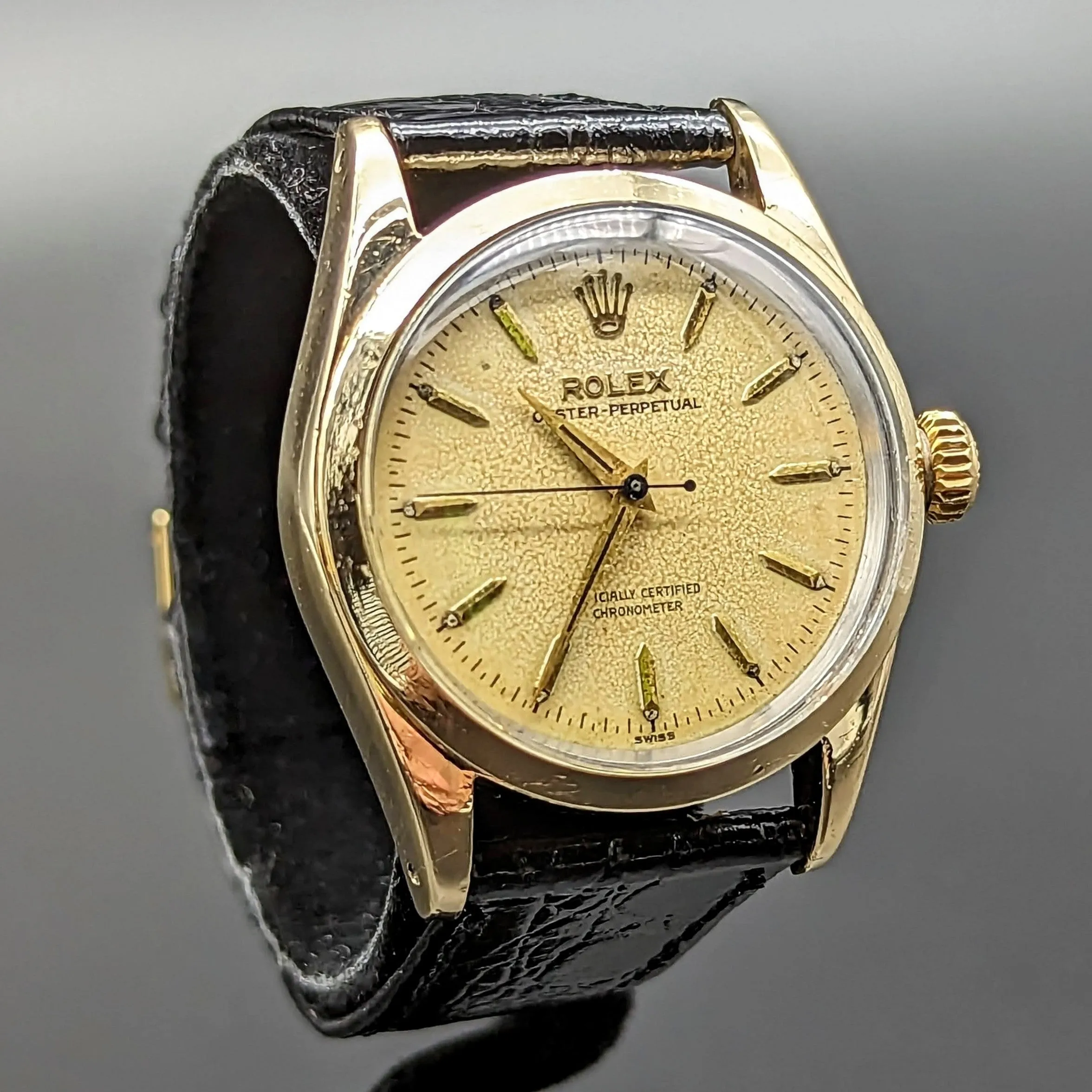 1957 ROLEX Oyster Perpetual Chronometer Automatic Wristwatch Ref. 6634 Vintage Watch