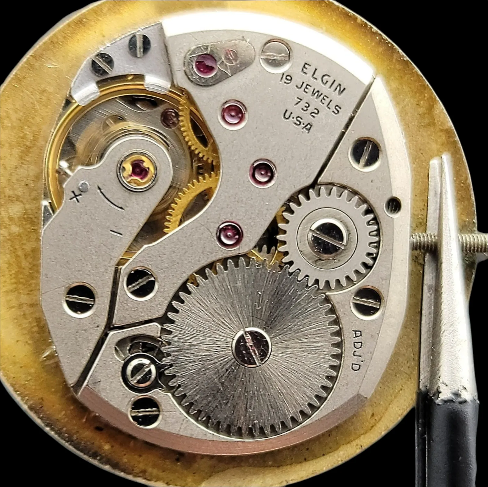 1958 ELGIN Watch 19 Jewels U.S.A. Made