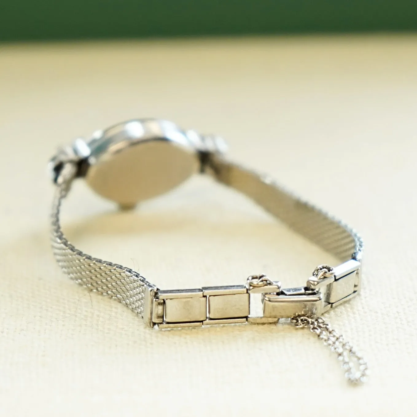 1968 BULOVA 23 Jewels Ladies Cocktail Watch Cal. 5AT 10K GF Mesh Bracelet Wristwatch