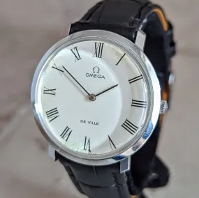 1968 OMEGA De Ville Wristwatch Ref. 111.077 Cal. 620 17 Jewels Vintage Swiss Watch 1968 OMEGA De Ville Wristwatch Ref. 111.077 Cal. 620 17 Jewels Vintage Swiss Watch