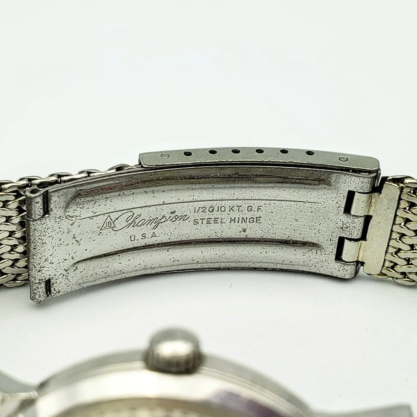 1969 BULOVA Beau Brummell Automatic Wristwatch 23J Cal. 10CPACD Date Window Watch