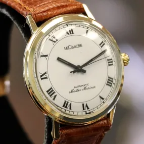 1969 LeCoultre Automatic Watch Master Mariner 17 Jewels Cal. K882 Wristwatch