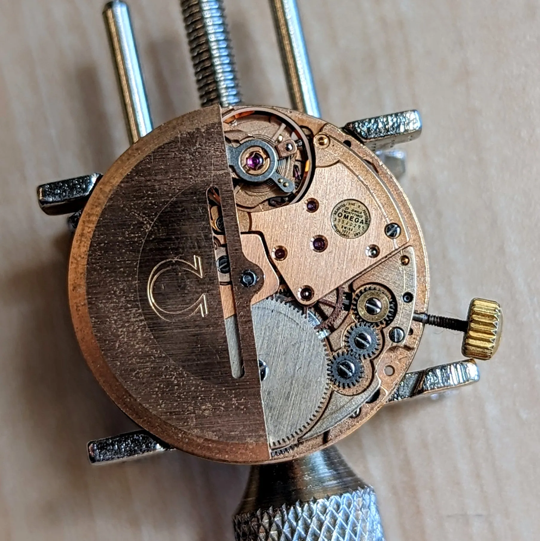 1972 OMEGA Constellation Automatic Watch Ref. 168.0054 23 Jewels Cal. 1021 ALL 18K GOLD