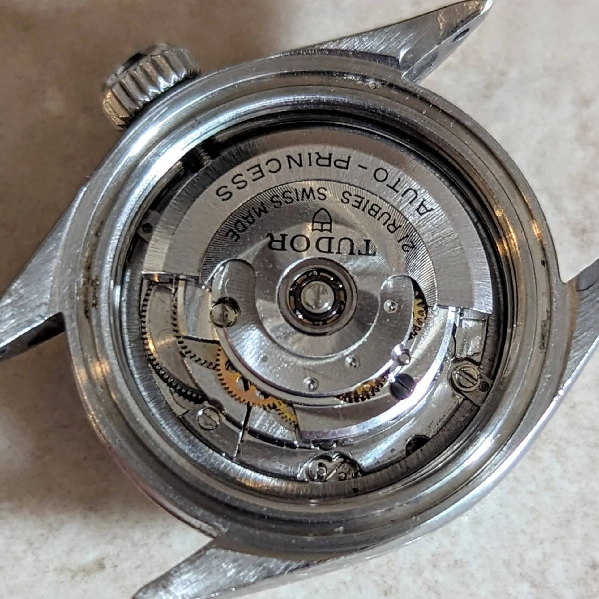 1978 TUDOR Princess Oysterdate ROTOR Self-Winding Wristwatch Ref. 92400 Ladies Automatic Watch