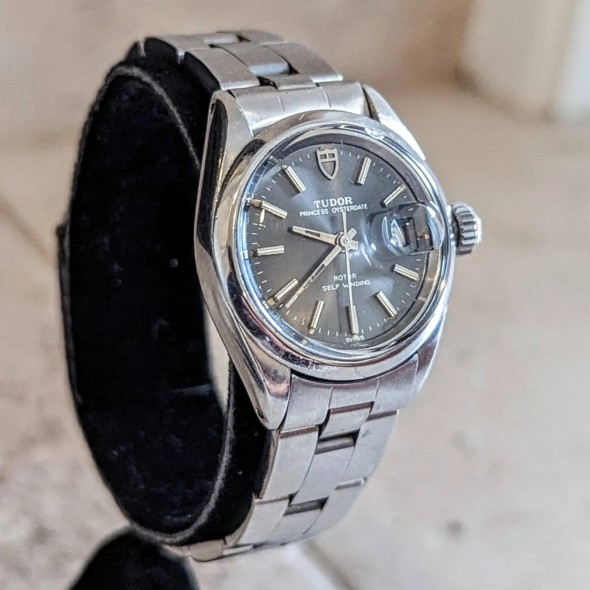 1978 TUDOR Princess Oysterdate ROTOR Self-Winding Wristwatch Ref. 92400 Ladies Automatic Watch