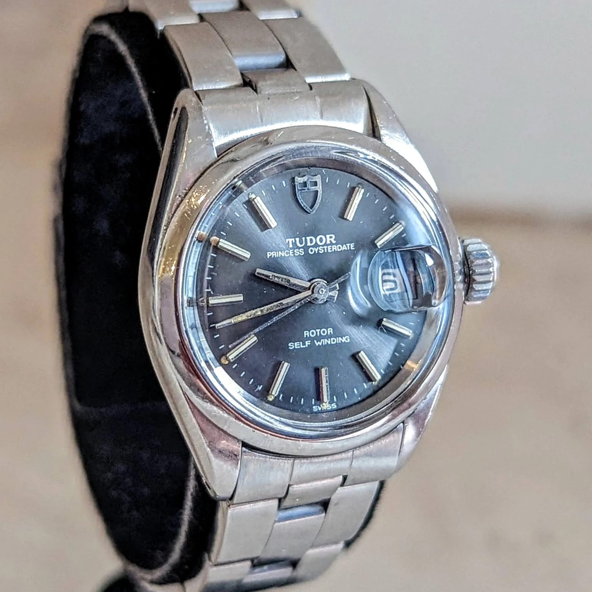 1978 TUDOR Princess Oysterdate ROTOR Self-Winding Wristwatch Ref. 92400 Ladies Automatic Watch