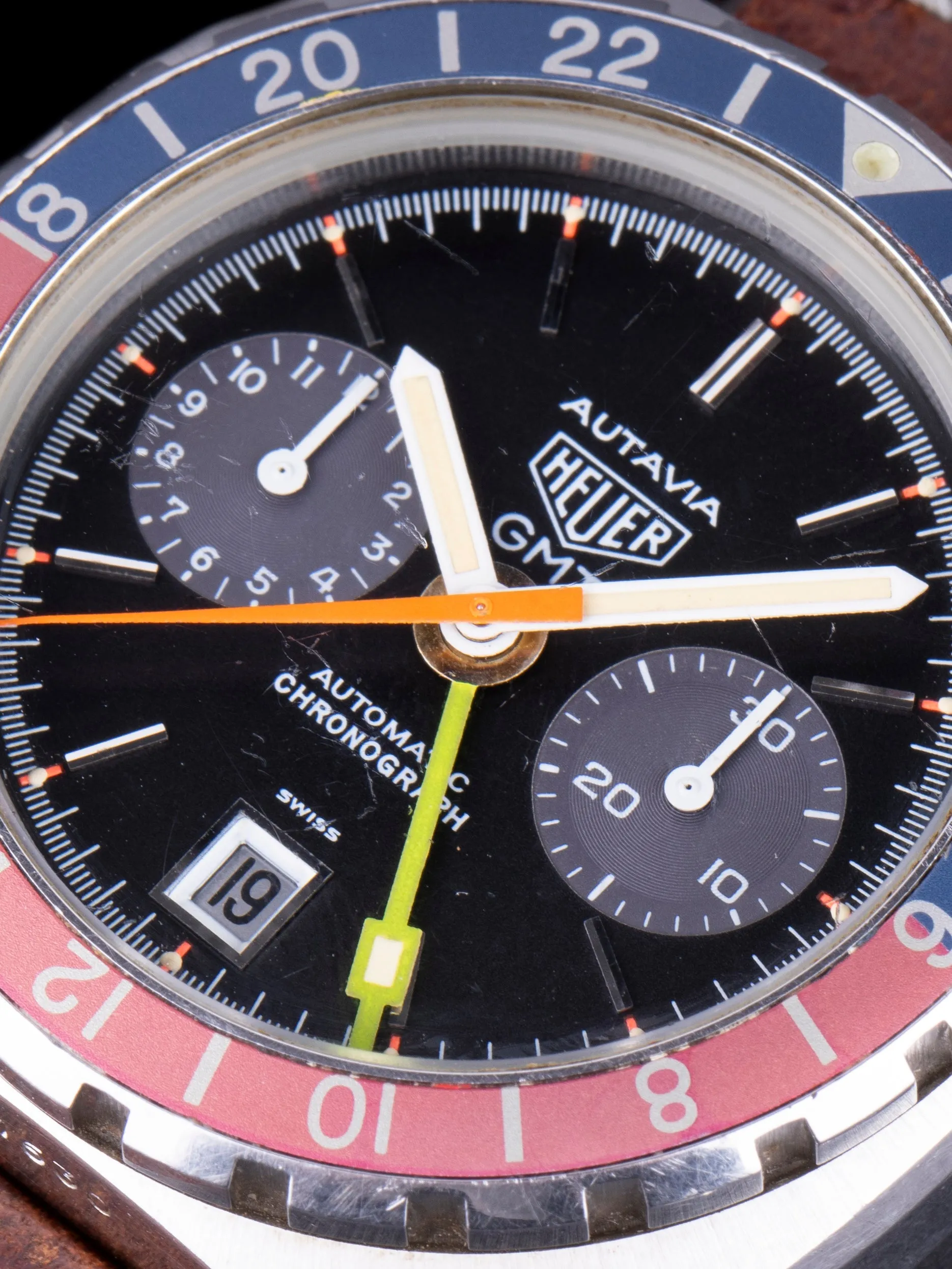 1984 Heuer Autavia GMT (Ref. 11063)