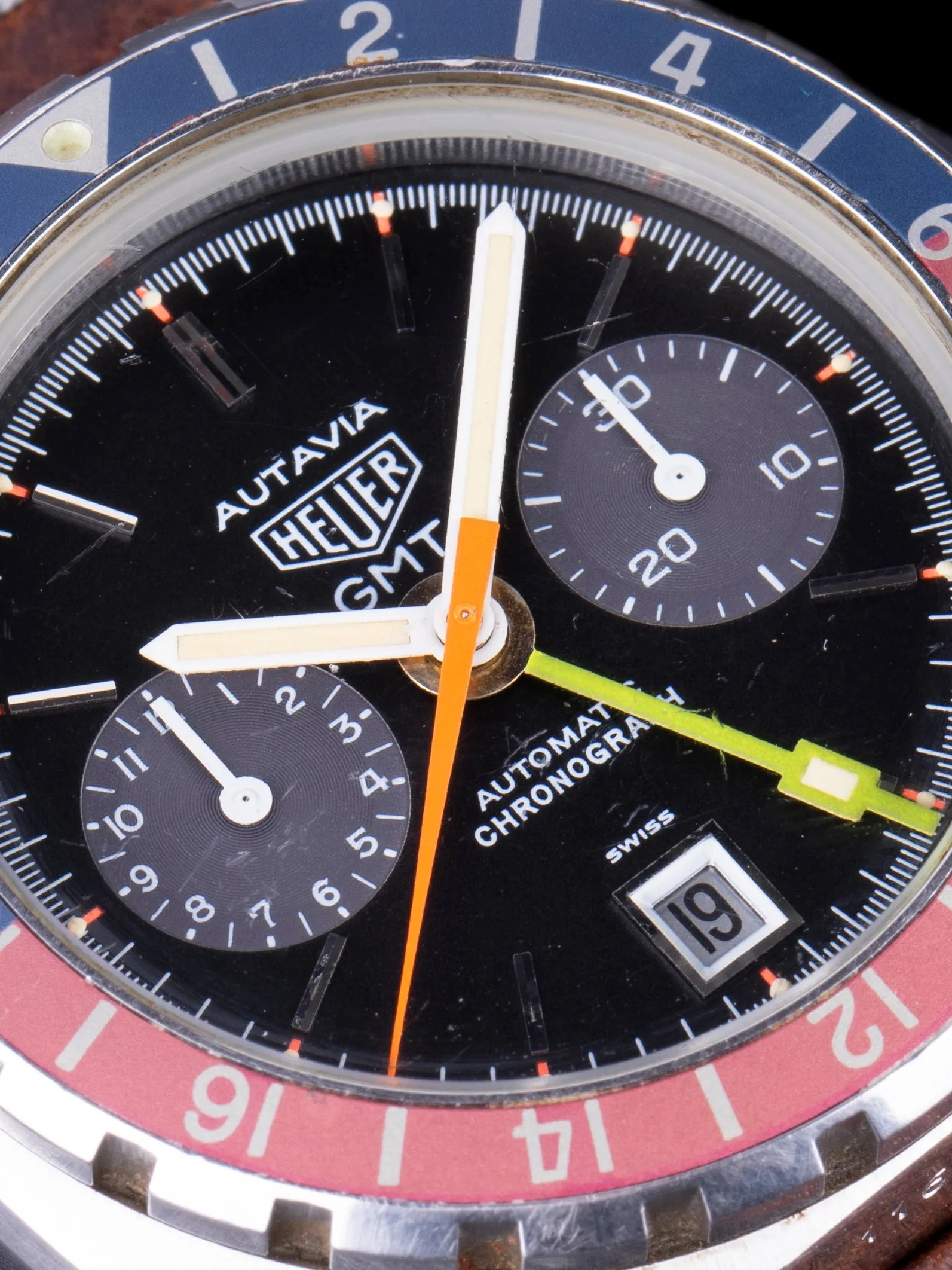 1984 Heuer Autavia GMT (Ref. 11063)