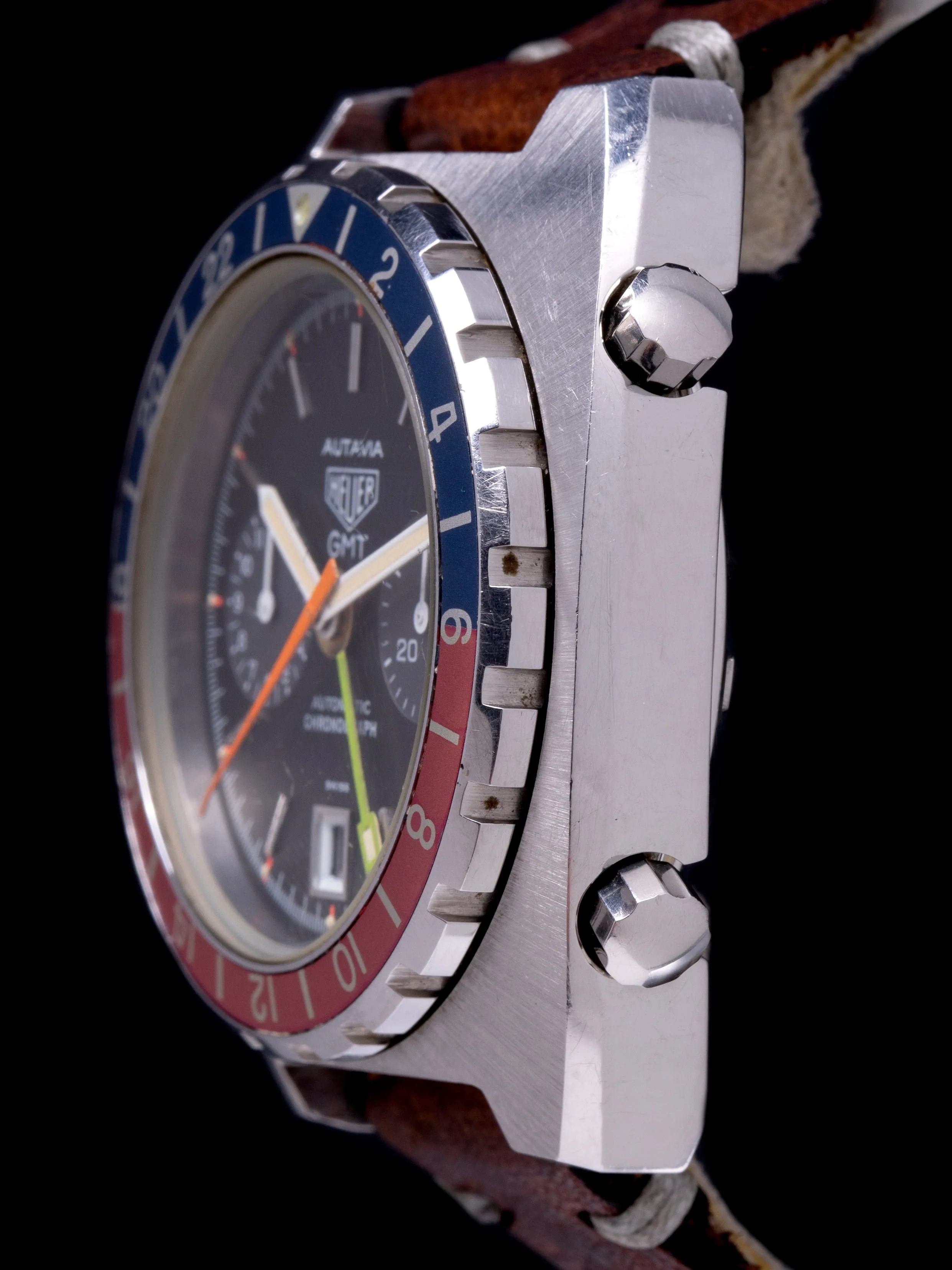 1984 Heuer Autavia GMT (Ref. 11063)