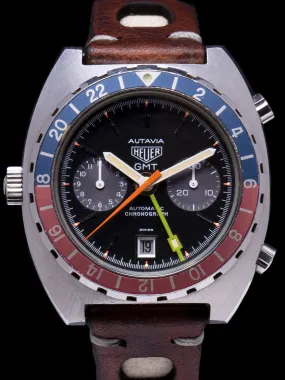 1984 Heuer Autavia GMT (Ref. 11063)