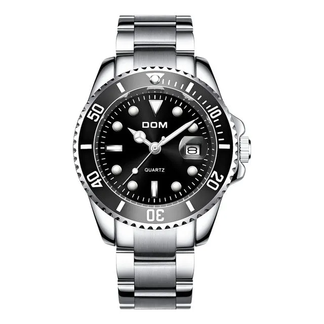 2019 Men's DOM Luxury and Waterproof Watches