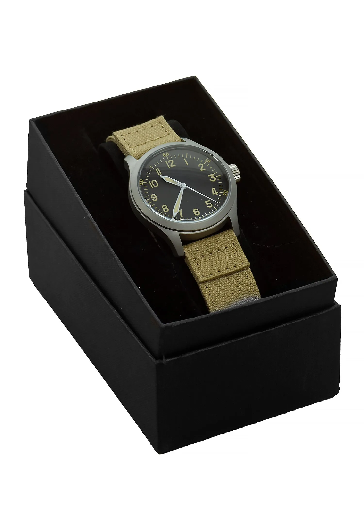 A-11 1940s WWII Pattern Military Watch (Quartz) with 100m Water Resistance
