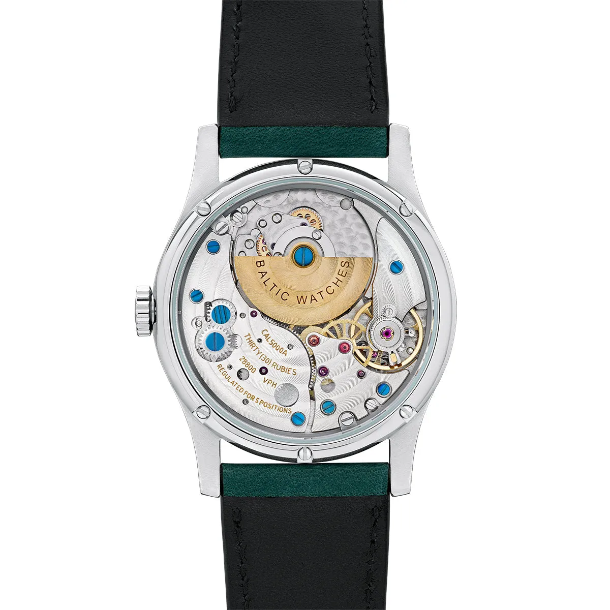 BALTIC MR CLASSIC SILVER (STITCHED GREEN)