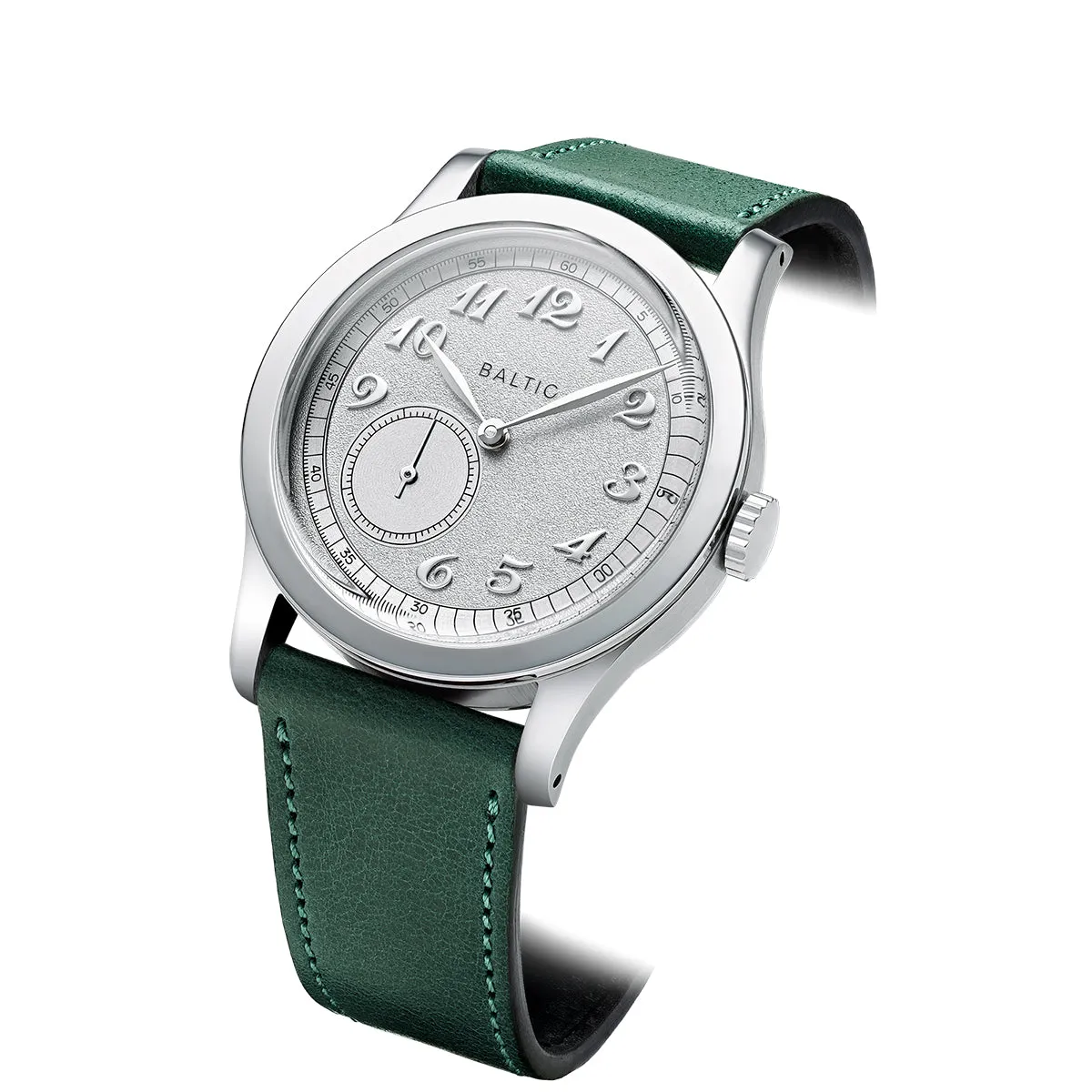 BALTIC MR CLASSIC SILVER (STITCHED GREEN)