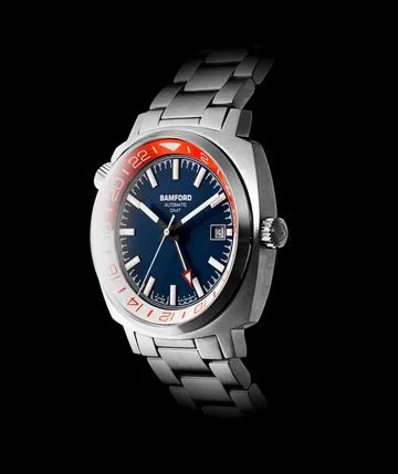 BAM Watch GMT Steel Red White