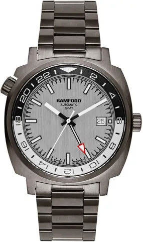 Bamford Watch GMT Grey Black White