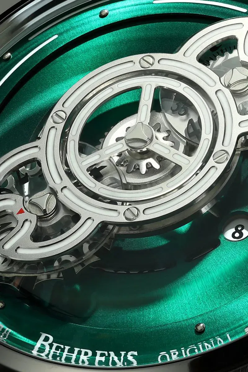 BEHRENS "SPACE TRAVELLER" AUTOMATIC GREEN FUME