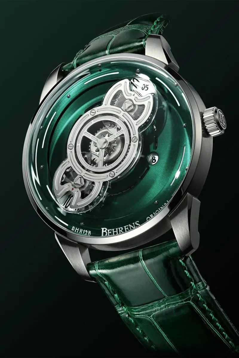 BEHRENS "SPACE TRAVELLER" AUTOMATIC GREEN FUME