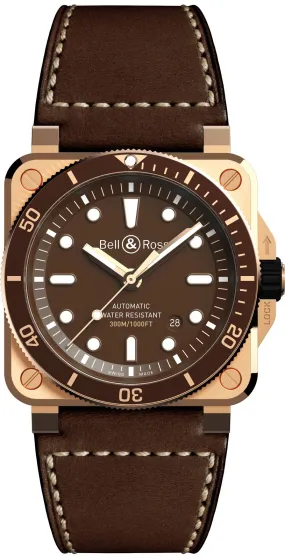 Bell & Ross Watch BR 03 92 Diver Brown Bronze Limited Edition D