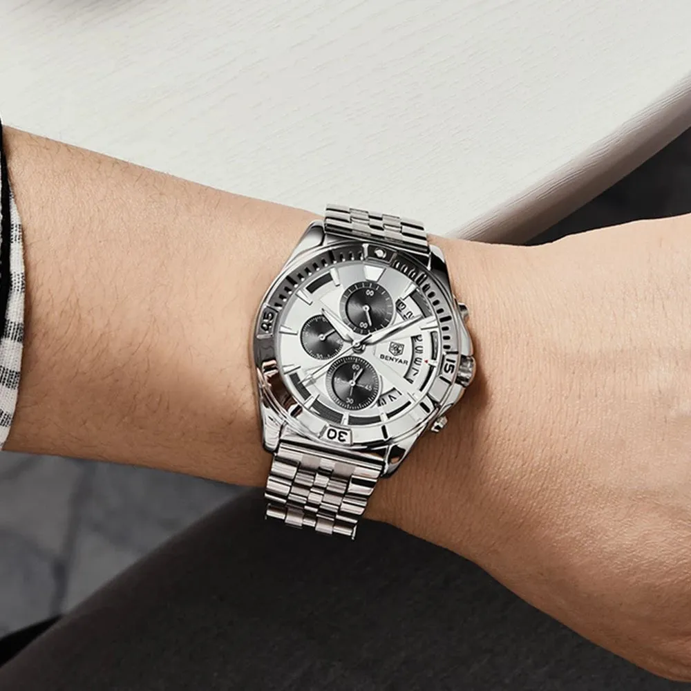 Benyar- Luxury Sports Quartz Watches BY-5180M