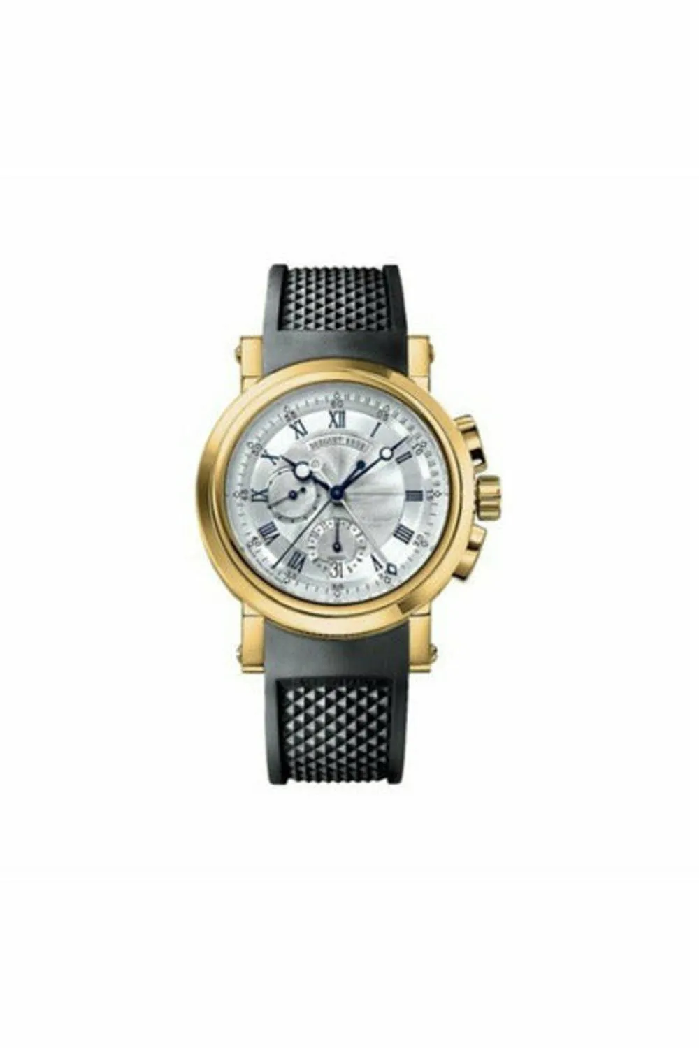 breguet marine chronograph 18kt yellow gold 42mm men's watch