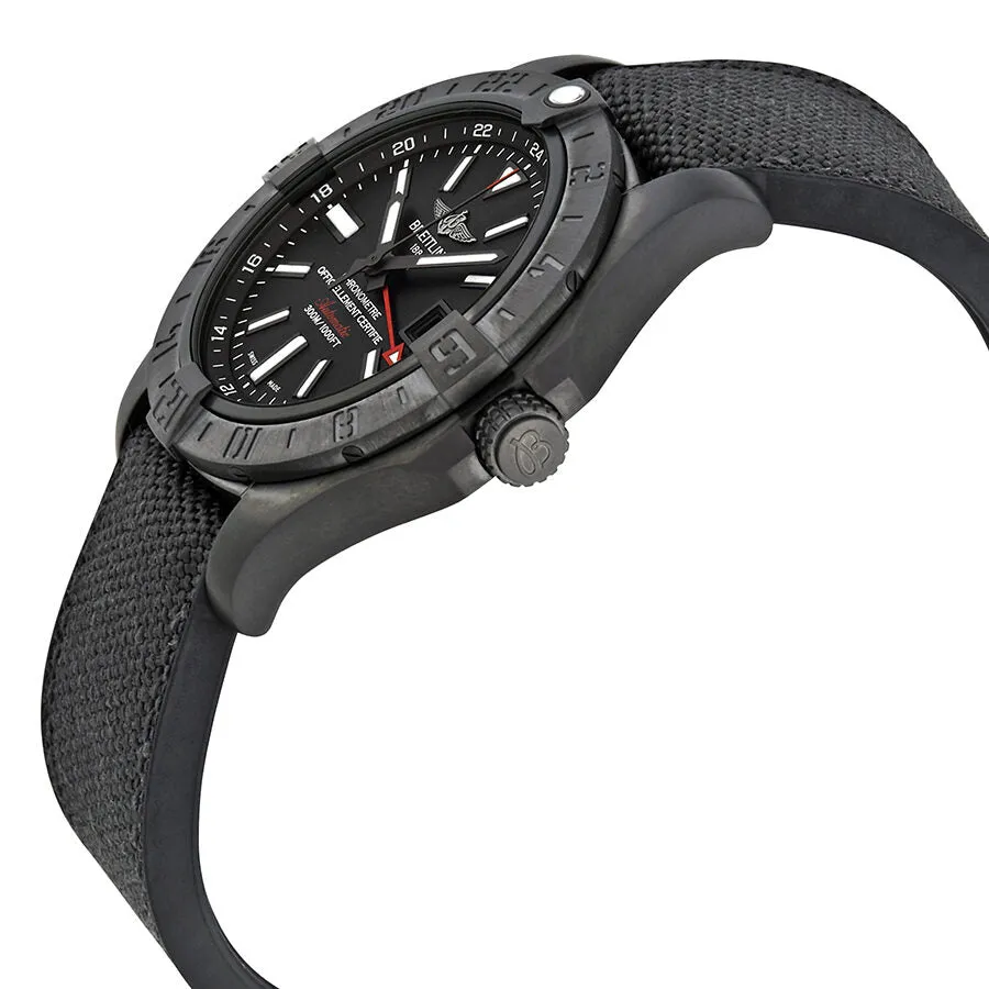 Breitling Avenger II GMT Automatic Black Dial Men's Watch M3239010/BF04-253S