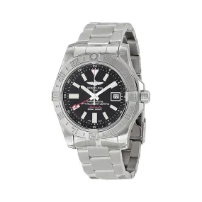 Breitling Avenger II GMT Black Dial Men's Watch A3239011/BC35SS A3239011-BC35-170A