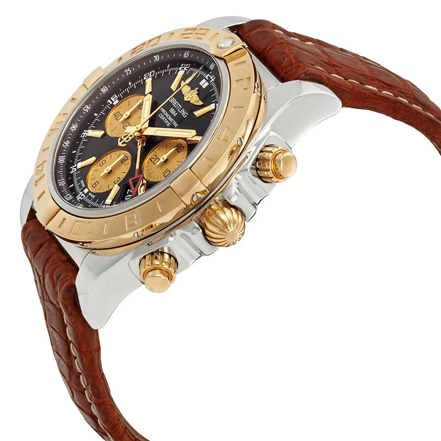 Breitling Chronomat 44 GMT Automatic Black Dial Men's Watch CB042012/BB86-739P CB042012/BB86-739P-A20BA.1