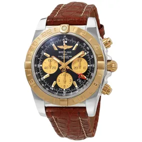 Breitling Chronomat 44 GMT Automatic Black Dial Men's Watch CB042012/BB86-739P CB042012/BB86-739P-A20BA.1