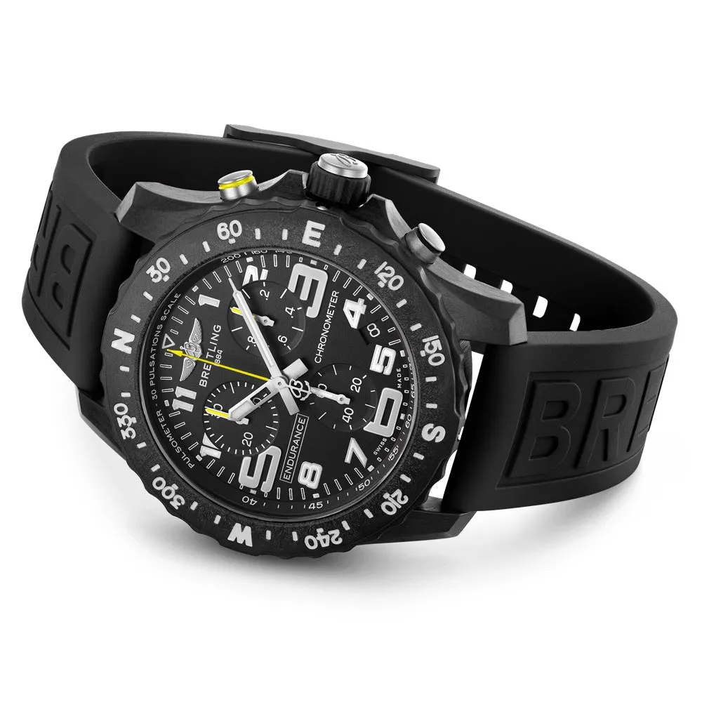 Breitling Endurance Pro 44mm Black Dial Breitlight Quartz Gents Watch X82310E51B1S1