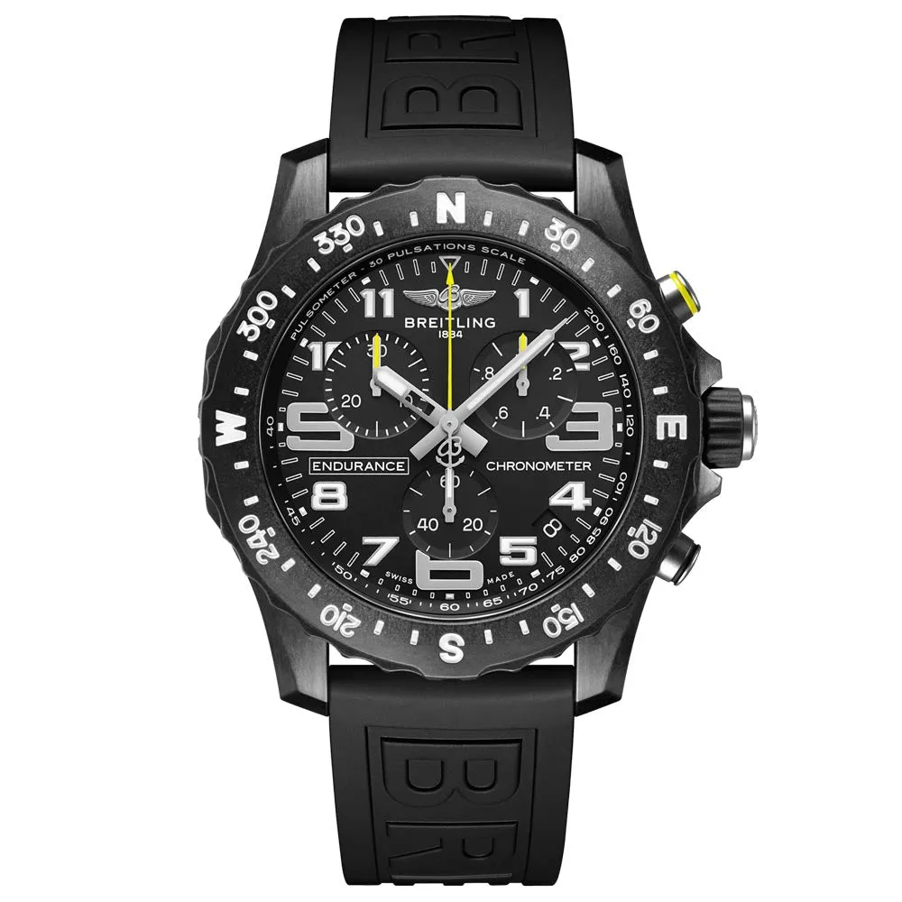 Breitling Endurance Pro 44mm Black Dial Breitlight Quartz Gents Watch X82310E51B1S1
