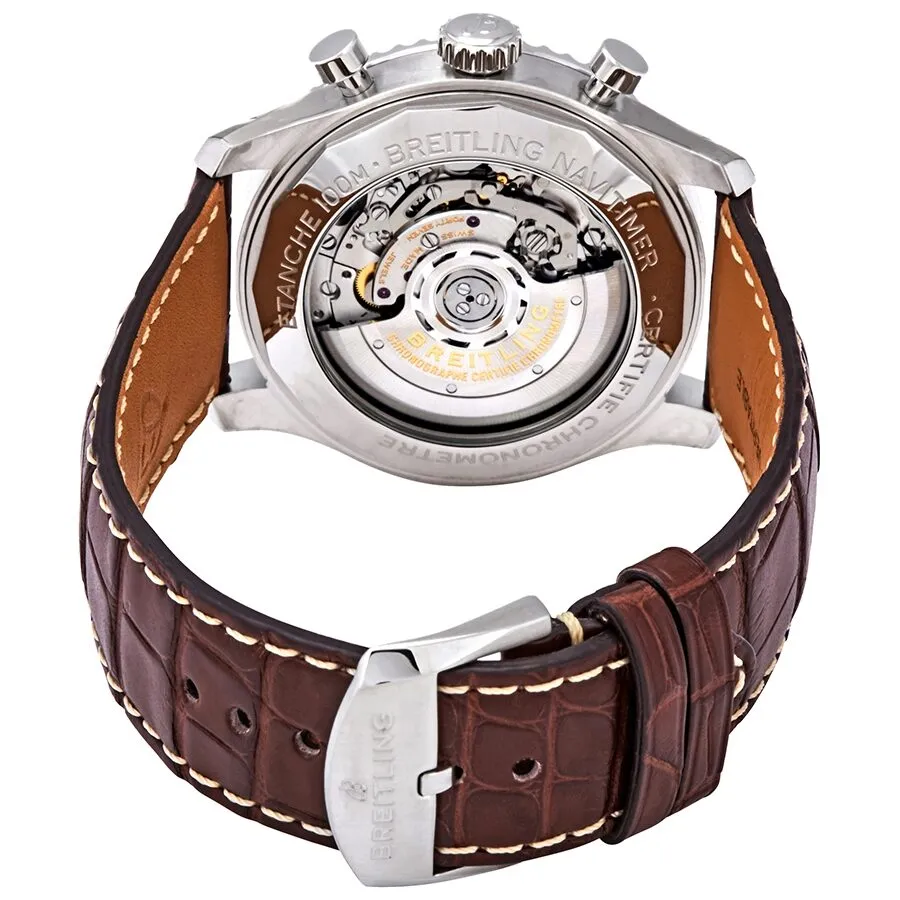 Breitling Navitimer 8 Chronograph Automatic Chronometer Blue Dial Men's Watch AB0117131C1P2