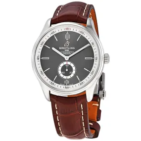 Breitling Premier Automatic Chronometer Anthracite Dial Men's Watch A37340351B1P1