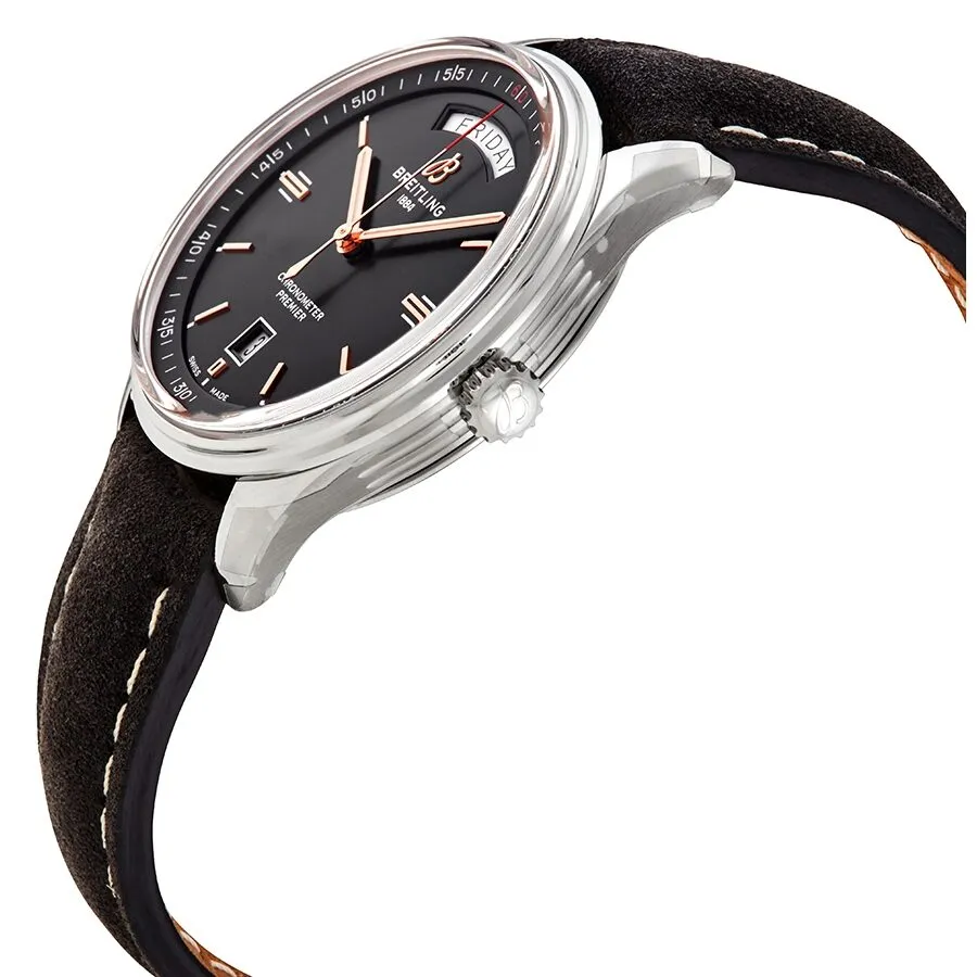 Breitling Premier Automatic Chronometer Black Dial Men's Watch A45340241B1X3