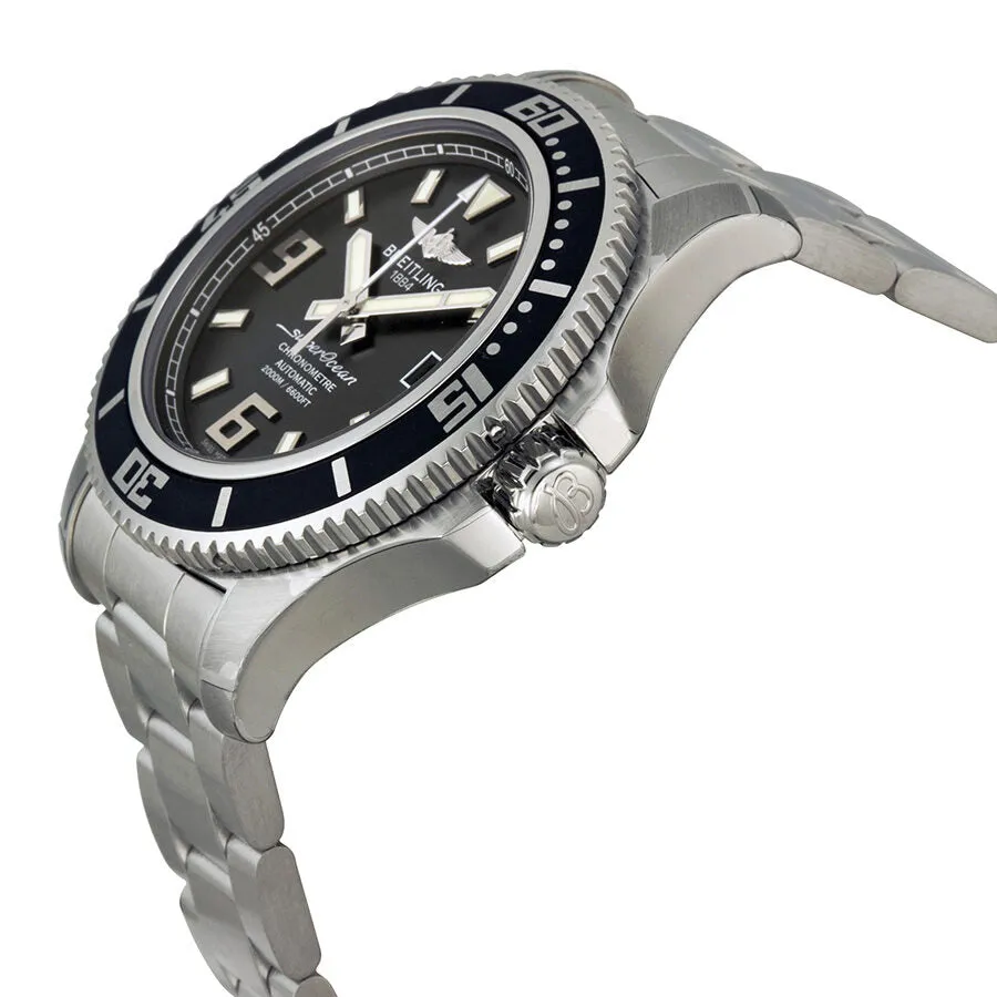 Breitling Superocean 44 Automatic Black Dial Men's Watch A1739102-BA77SS A1739102-BA77-162A