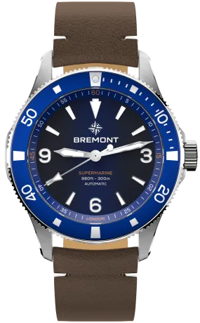 Bremont Supermarine 300M Blue Leather