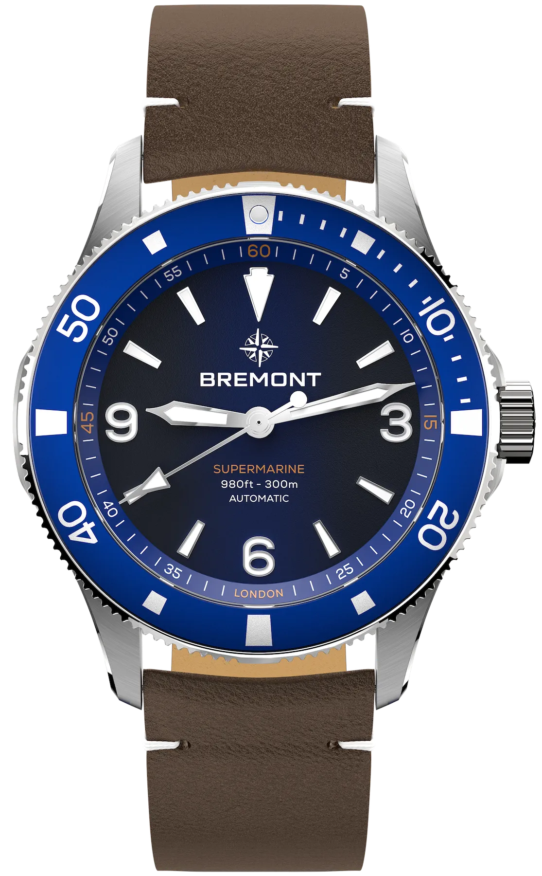 Bremont Supermarine 300M Blue Leather