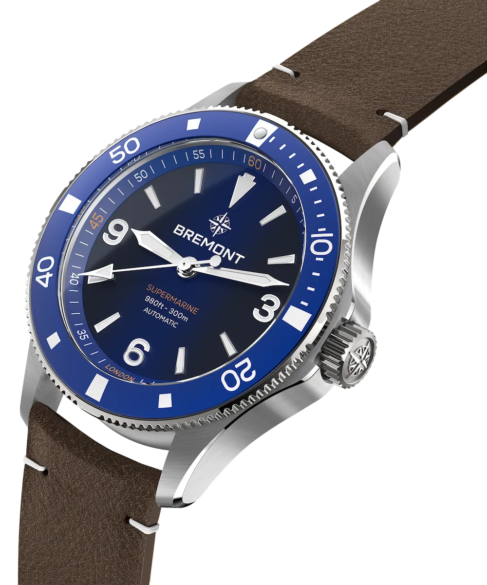 Bremont Supermarine 300M Blue Leather
