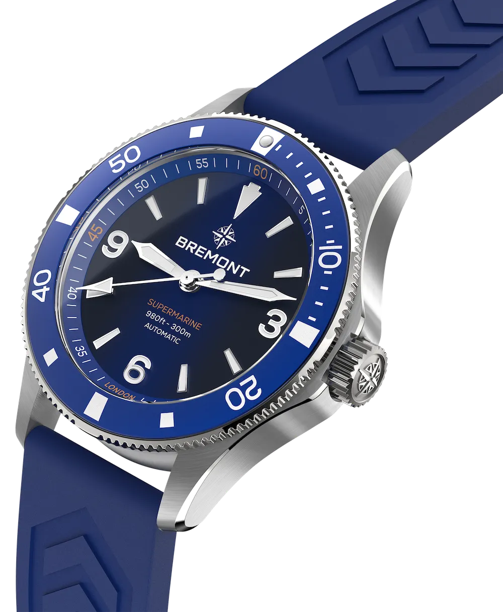 Bremont Supermarine 300M Blue Rubber